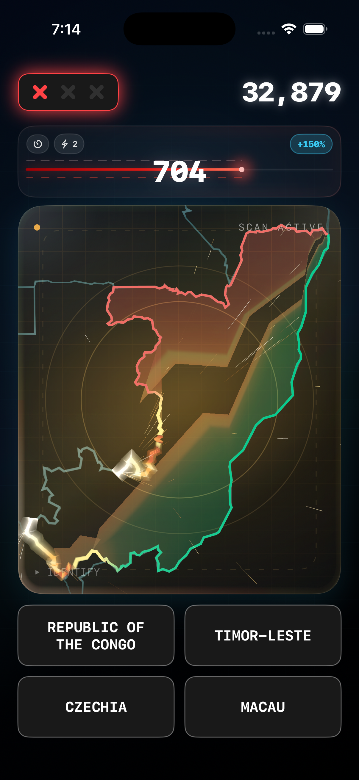 BorderBeat gameplay showing CNC laser tracing a country outline with sparks